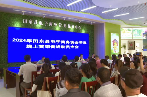 搭乘電商快車，田東芒果香飄萬里